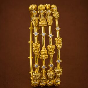 Lakshmi Design Gold Polish Bangles